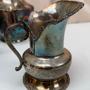 Selección de Piezas de Metal Plateado Estilo Antiguo - imagen 3