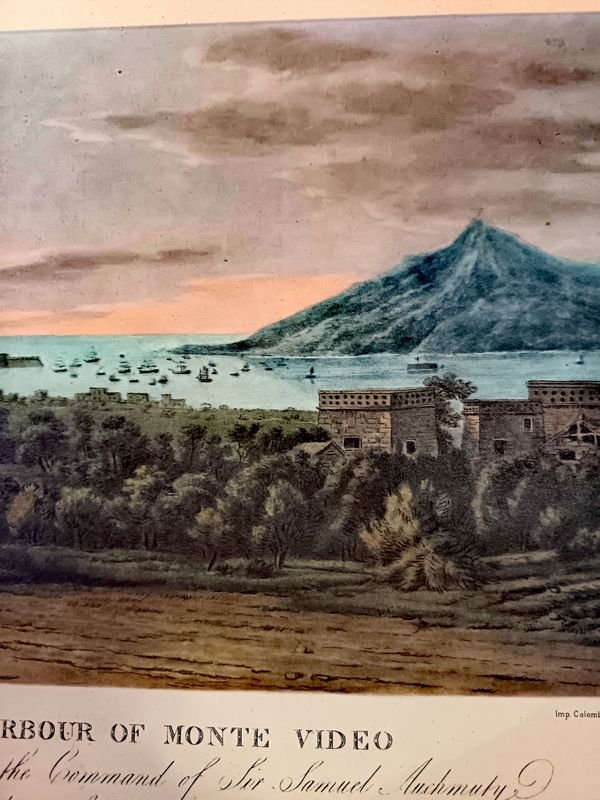 Lámina de la ciudad y puerto de Montevideo - año 1807 - imagen 11