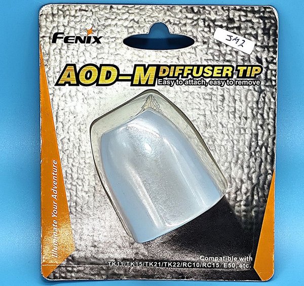 Difusor Fenix AOD-M para Linterna, Empaque Original