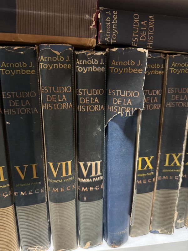 Colección de libros antiguos sobre historia por Arnoio Toynbee - imagen 4