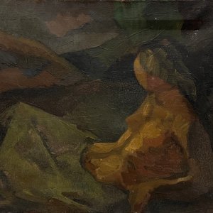 Lote siguiente: Óleo "Sin Título" de Miguel Ángel Pareja - 33 x 41 cm