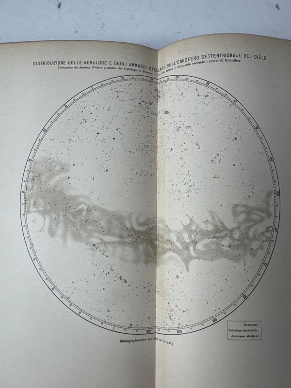 Luniverso stellato 1900: Un tratado de astronomía popular en edición italiana histórica - imagen 7