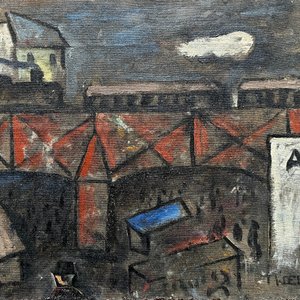 Lote anterior: Walter Deliotti "Paisaje" Óleo sobre Tela Pegada en Fibra - 23 x 32 cm