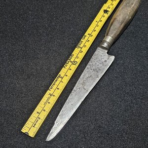 Cuchillo Antiguo Armería Nacional Hoja 14cm Cabo Original - imagen 10