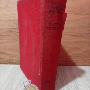 Lote siguiente: Canto General de Pablo Neruda - Edición Limitada con Detalle en Lomo