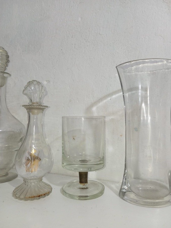 Colección de vidrio tallado y decorativo - imagen 5