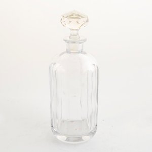 Botellón de Cristal Hialino Tallado con Tapón - 26cm - imagen 2