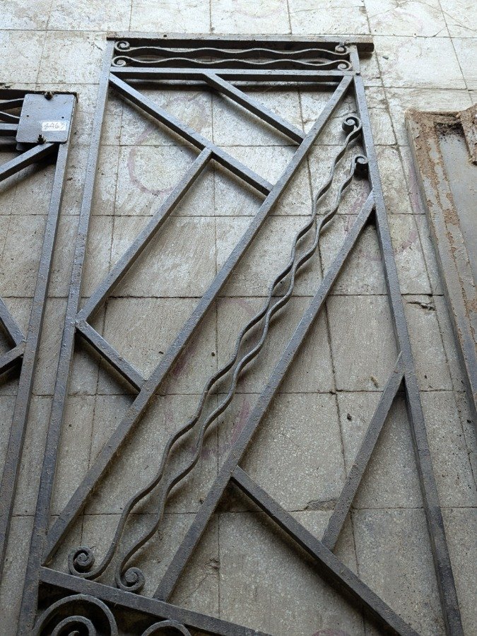 Puertas de hierro forjado con diseño Art Deco - imagen 11