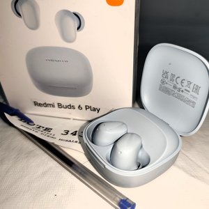 Auriculares Xiaomi Redmi Buds 6 Play Recargables Bluetooth Celeste - imagen 3