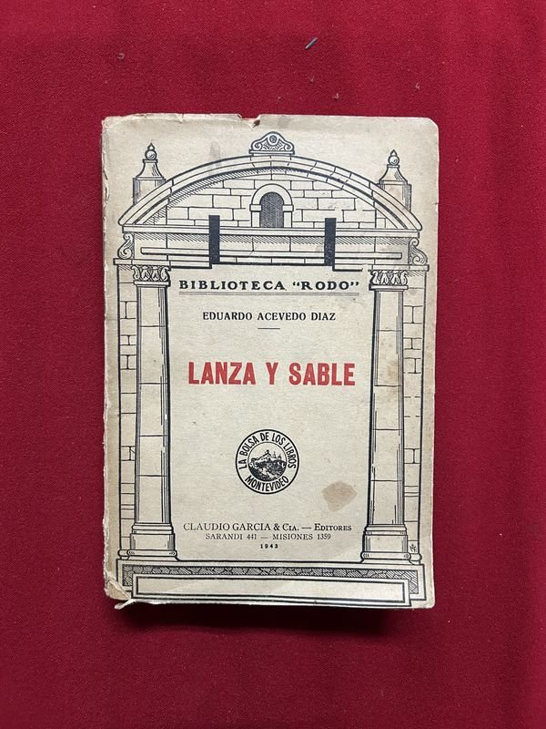 Libro "Lanza y Sable" de Eduardo Acevedo Díaz - imagen 1