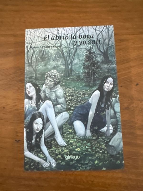 Libro "El abrió la boca y yo salí" de Mario Sarabi Santos
