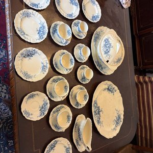 Juego de Porcelana Inglesa J&G Meakin Caledonia Floral Azul - imagen 40