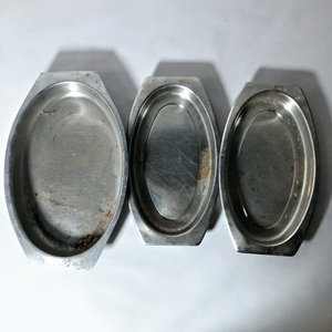 Seis Asaderas y Fuentes de Acero Inoxidable - imagen 3