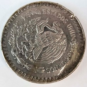 Moneda de Plata Mexicana Libertad 1 Onza 1990 - imagen 2