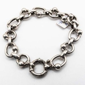 Lote siguiente: Pulsera de Plata 925 con Detalle y Cierre