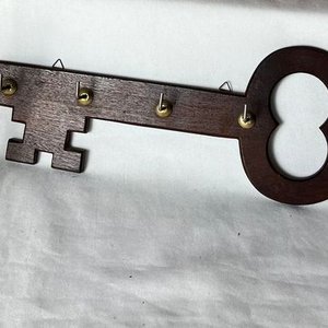 Lote anterior: Porta Llaves de Madera con Forma de Llave Antigua