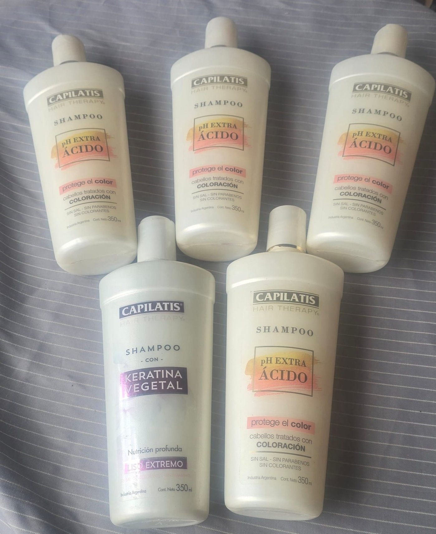 Shampoo Capilatis Keratina y pH Extra Ácido