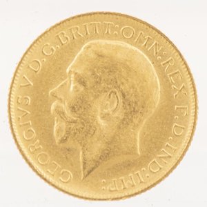 Moneda de Oro Británica 1 Libra 1926 - Peso 7.90g - imagen 2