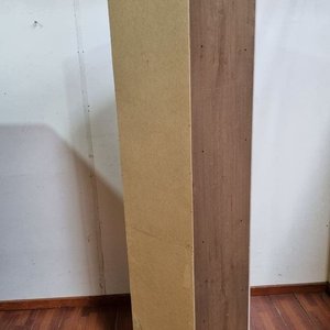 Mueble Auxiliar Alto con Puerta y Estantes Interiores - imagen 4