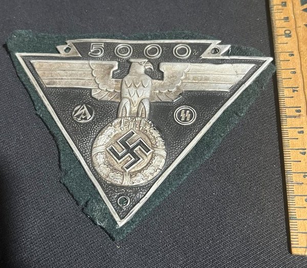 Insignia Alemania III Reich con Águila y Esvástica Original - imagen 1