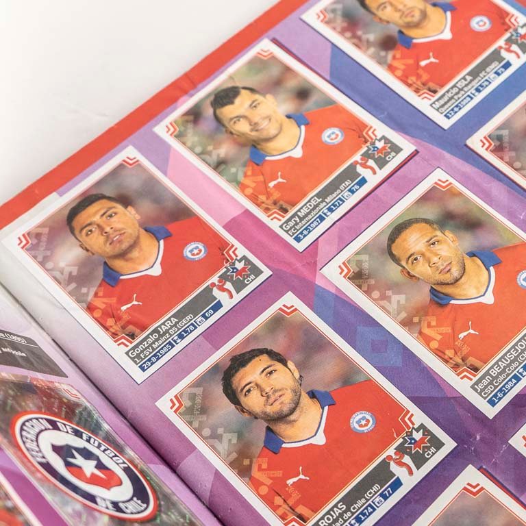 Álbum de figuritas Copa América Chile 2015 colección PANINI completo - imagen 2