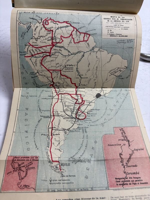 Luis Cincinato Bollo Geografías de América del Sur - Montevideo 1918 - imagen 6