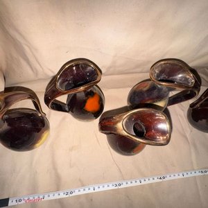 Jarras Vintage Alemanas Ü-Keramik, Diseño Mid-Century Modern - imagen 4
