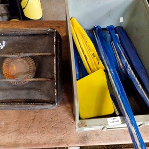 Lote de Mechas Varias en Estuches Amarillos y Azules, Cabezal de Garrafa - imagen 2