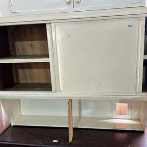 Aéreo de Cocina Blanco con Puertas Corredizas y Repisa - imagen 2