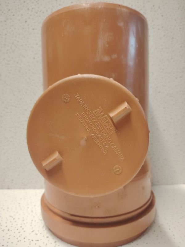CAÑO CAMARA 160 - Tubo de plástico para inspección - imagen 2