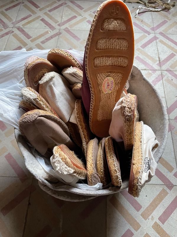 Alpargatas de Dama Nuevas Talle 40