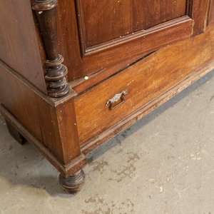 Ropero Colonial de Roble con Dos Puertas y Cajón - imagen 2