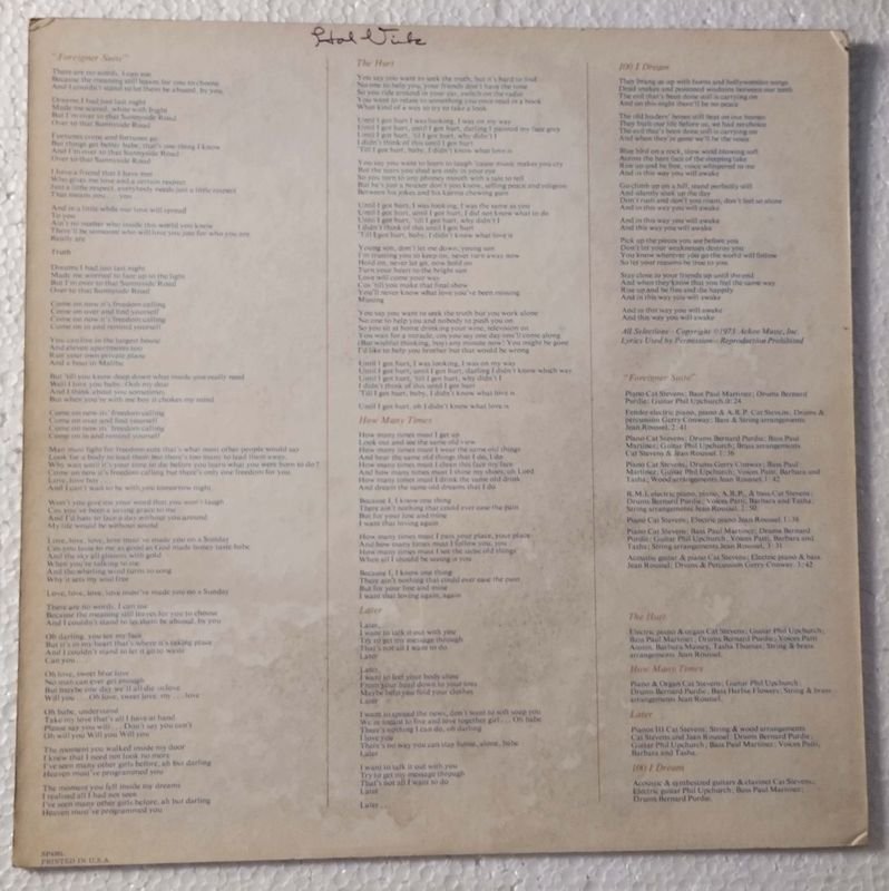Vinilos de Cat Stevens y Foreigner - imagen 5