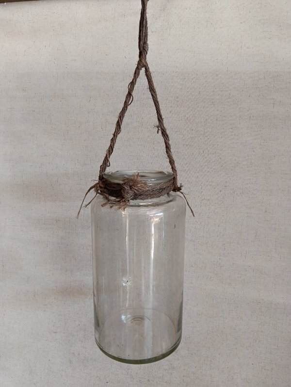 Antiguo frasco de vidrio de gran tamaño - imagen 4