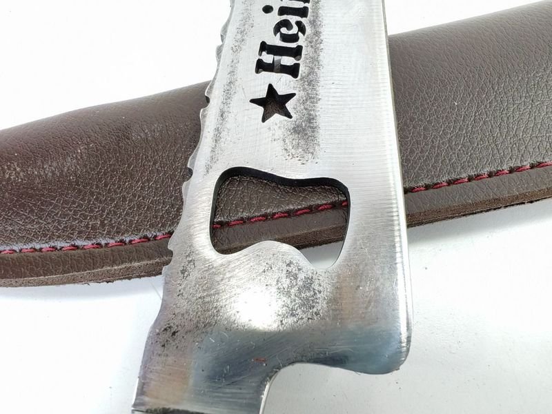 Cuchillo Criollo De Acero, 34cm de largo total y hoja 22cm de largo - imagen 4