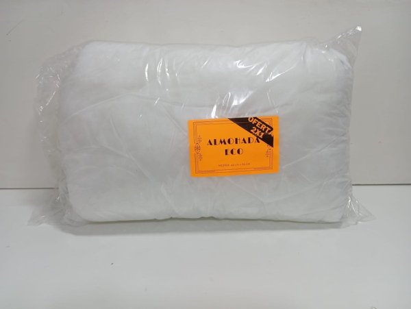 Par de Almohadas Antialérgicas "Almohada Eco" Medida 45x65 cm