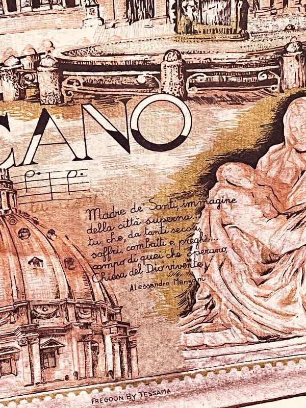 TAPIZ CONMEMORATIVO CIUDAD DEL VATICANO - imagen 3