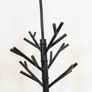 Perchero de Pie Negro en Metal y Plástico - 180 cm - imagen 3