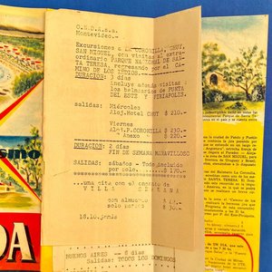 Folleto Turístico ONDA Rutas de Turismo Montevideo Uruguay - imagen 2