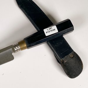 Cuchillo Español A. Zarzabal Hoja de Acero 17 cm con Vaina - imagen 3