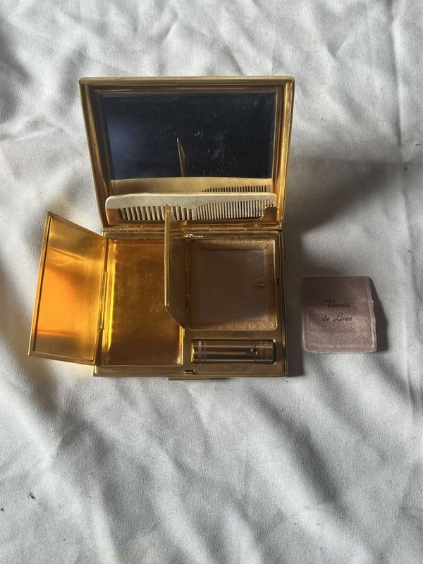 Estuche de tocador de dama suizo con espejo biselado - imagen 2