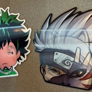 Lote siguiente: Stickers de Personajes Anime: Izuku Midoriya y Kakashi Hatake