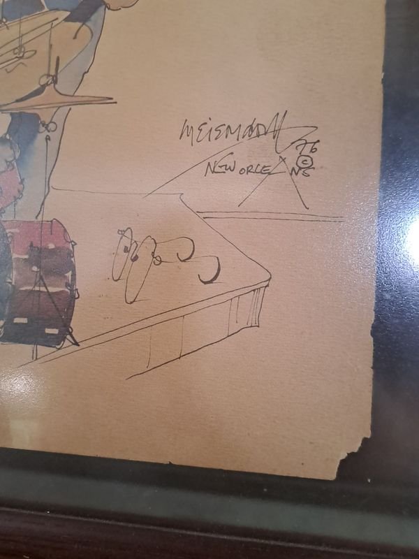 Lamina de Colección de Jazz Autorizada por Leo Meiersdorf - imagen 2
