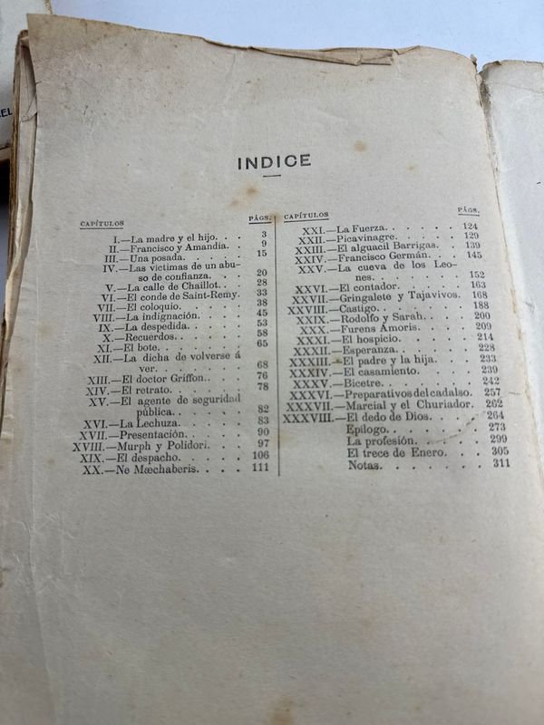 Libro antiguo de misterios de Paris - imagen 6