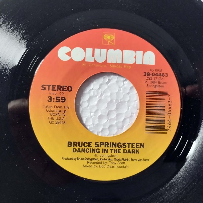 Vinilo de Bruce Springsteen: 'Dancing In The Dark' y 'Pink Cadillac' - imagen 3
