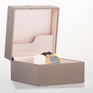Reloj Bulgari Diagono SC38G Automático Cronógrafo Oro 18k y Caucho - imagen 4
