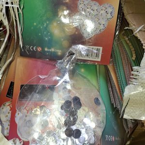 Lote siguiente: Globos de Helio con Lentejuelas Plateadas