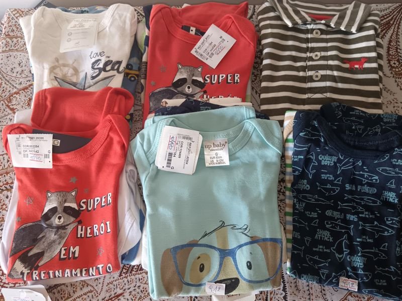 Lote siguiente: Lote de Ropa para Bebés con Talles Variados