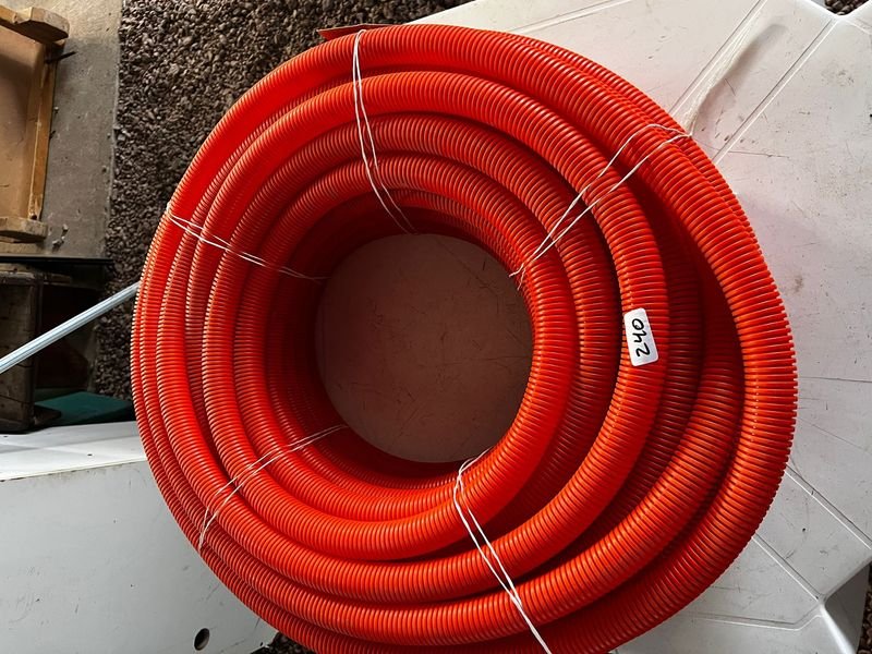 Rollo de Caño Corrugado Naranja 32 mm x 50 mts