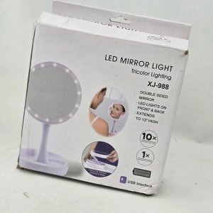 Espejo de Maquillaje con Luz LED y Aumento 10x - imagen 4